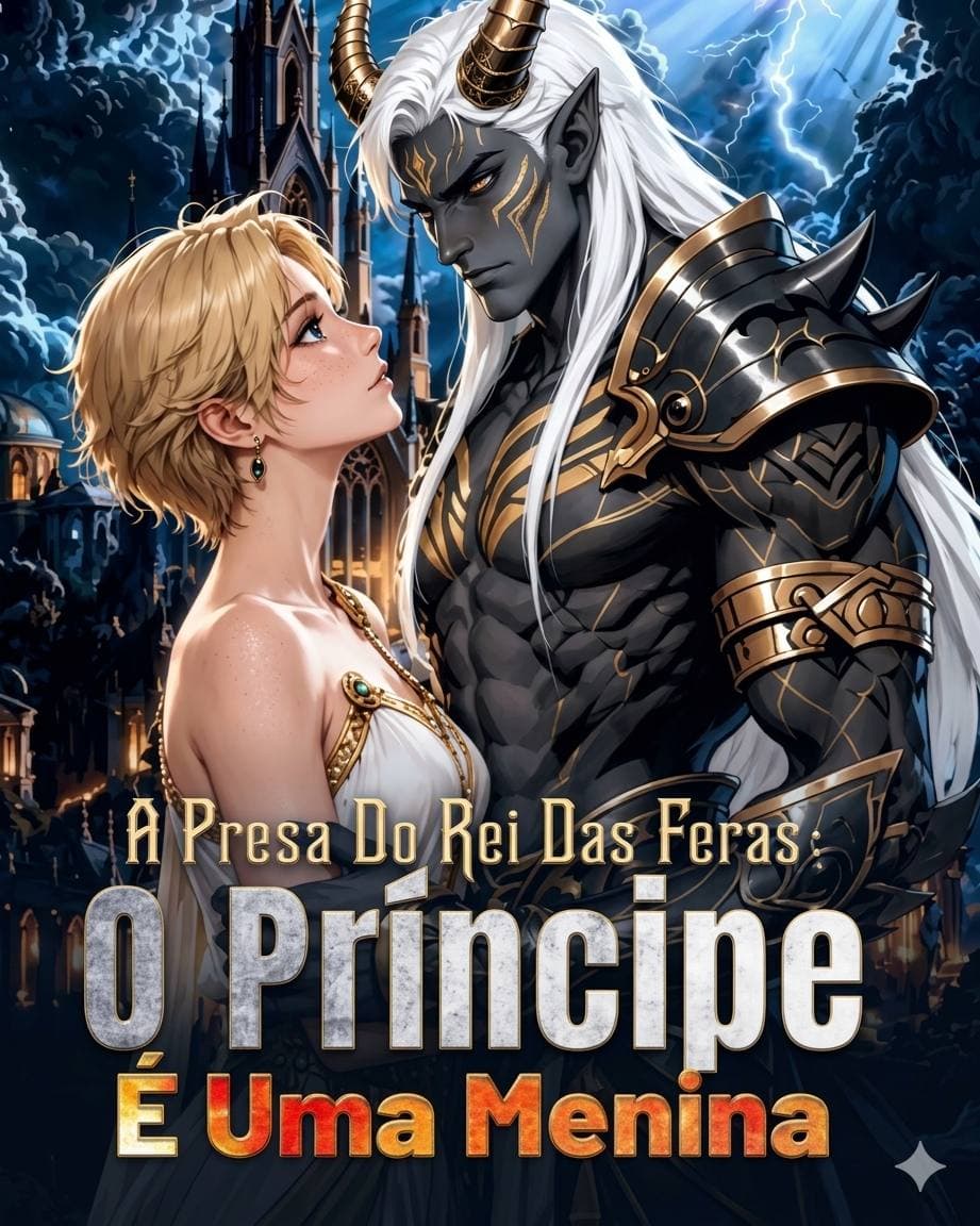 Capa de A PRESA DO REI DAS FERAS: O PRÍNCIPE É UMA MENINA 2