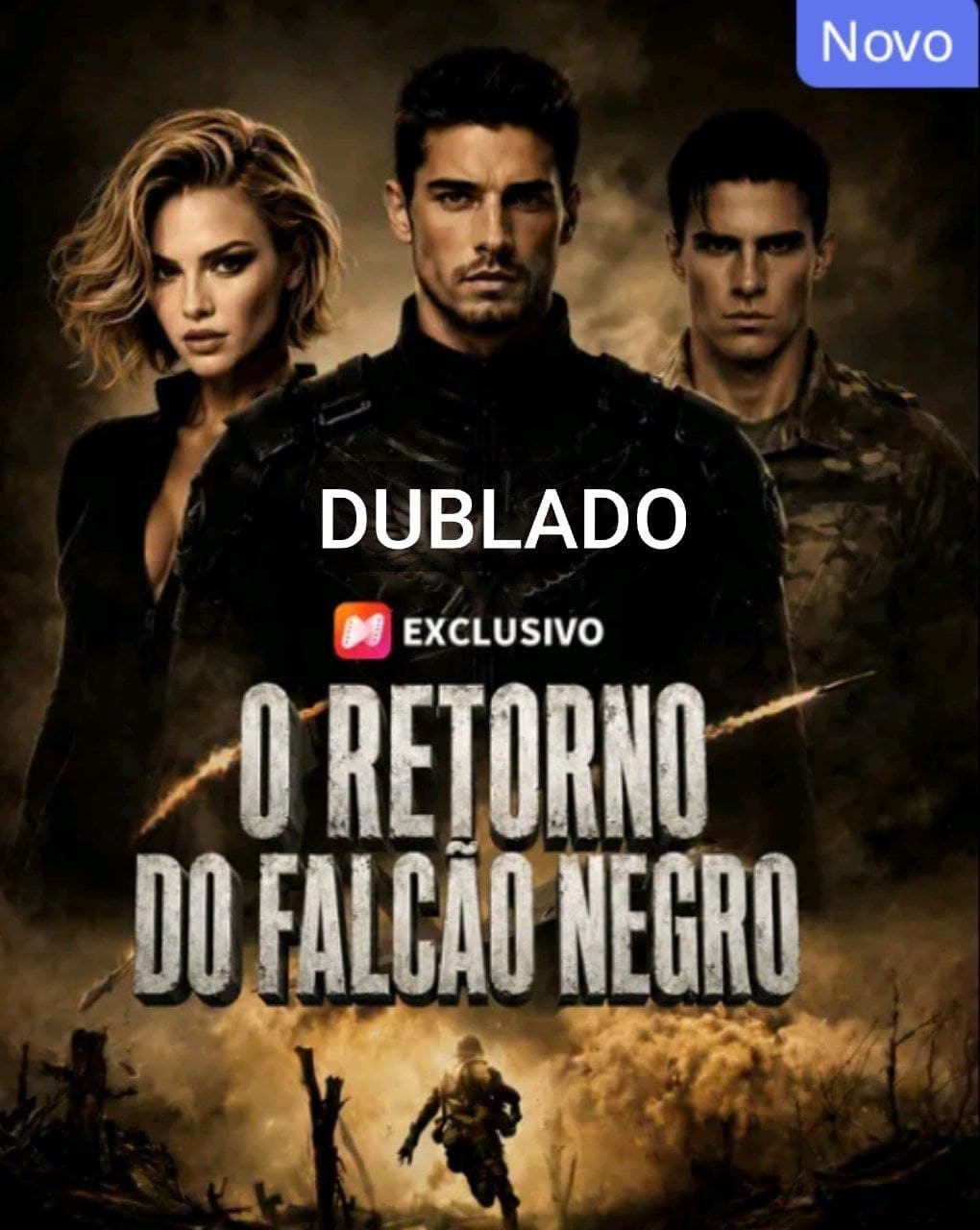 Capa de O RETORNO DO FALCÃO NEGRO
