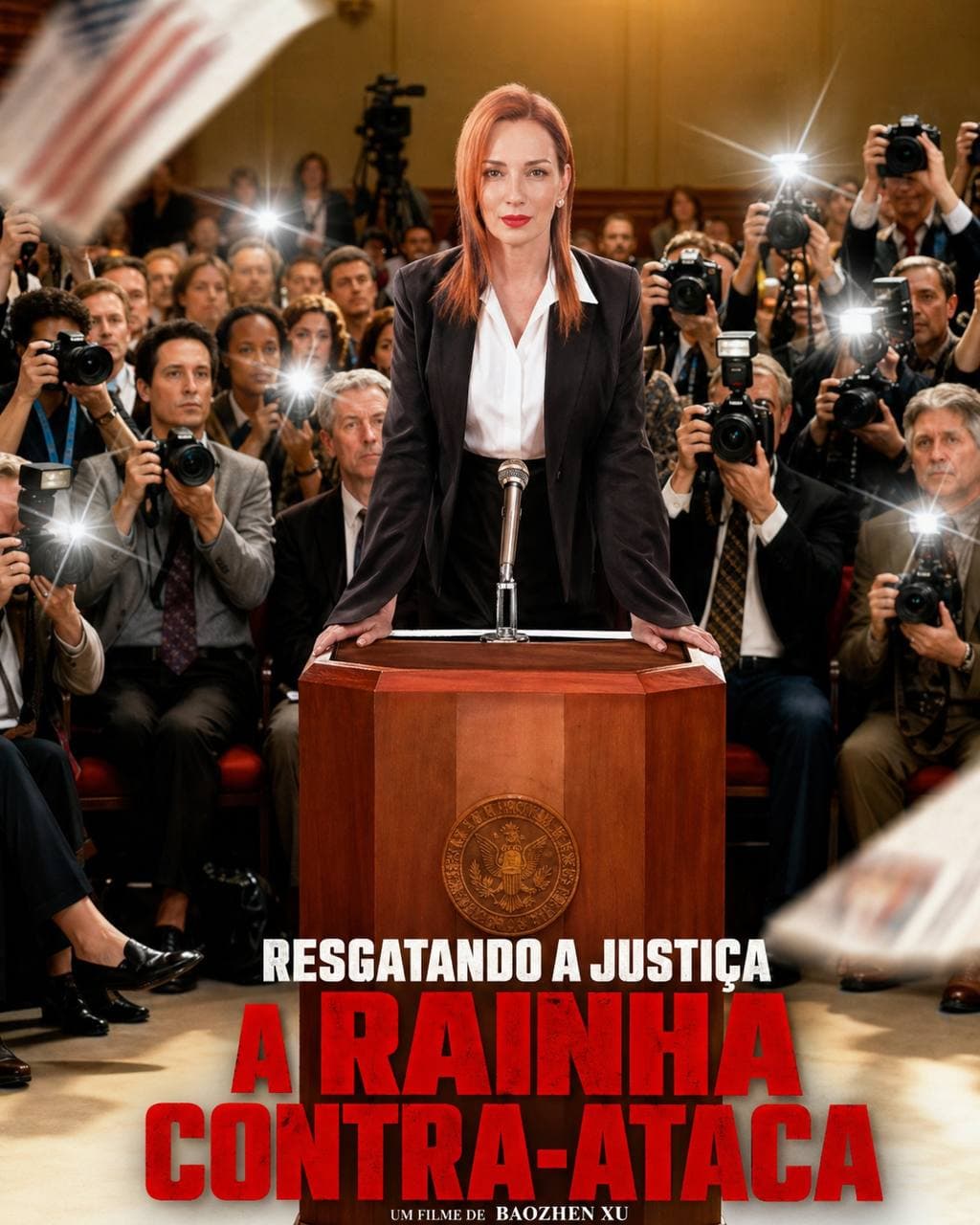 Capa de RESGATANDO A JUSTIÇA A RAINHA CONTRA ATACA