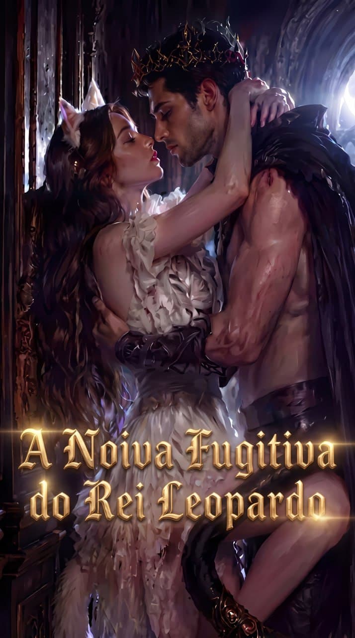 Capa de A Noiva Fugitiva do Rei Leopardo