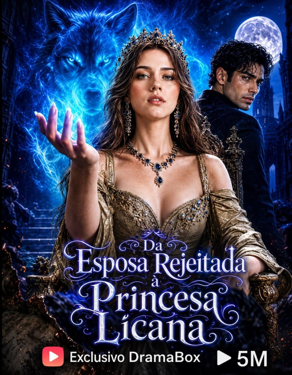 Capa de DA ESPOSA REJEITADA À PRINCESA LICANA
