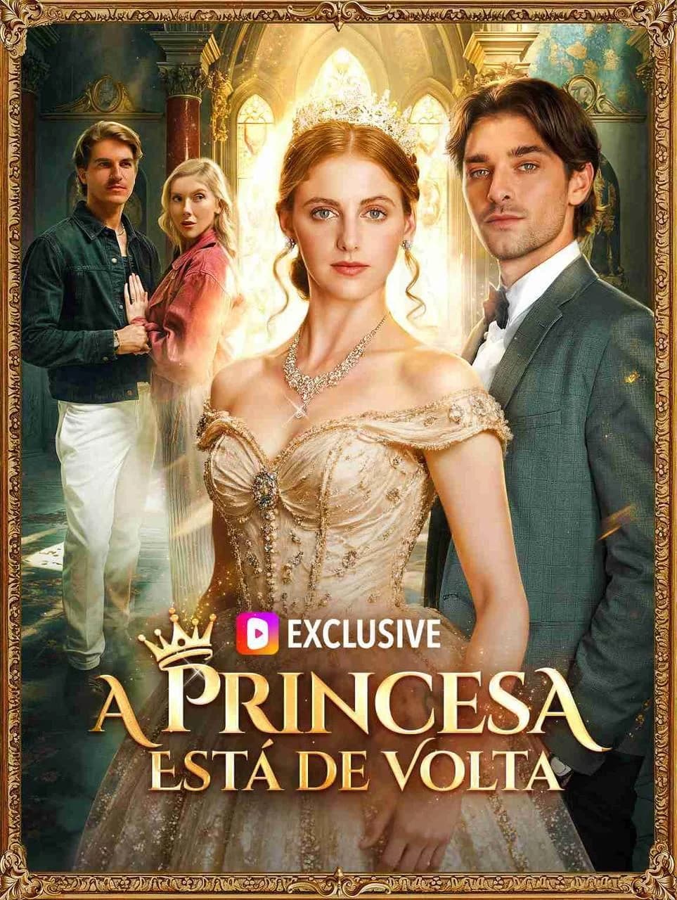 Capa de A Princesa Está De Volta