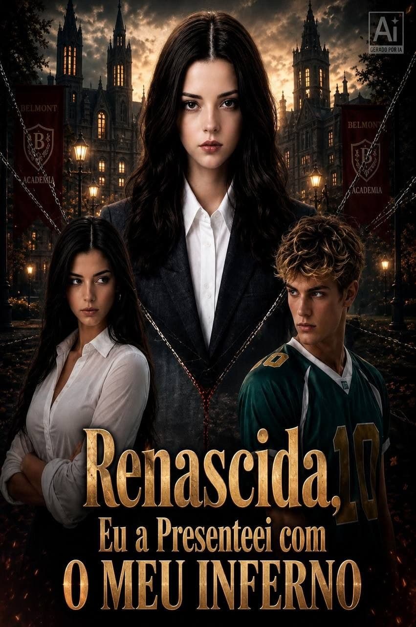 Capa de RENASCIDA EU A PRESENTEEI COM MEU INFERNO
