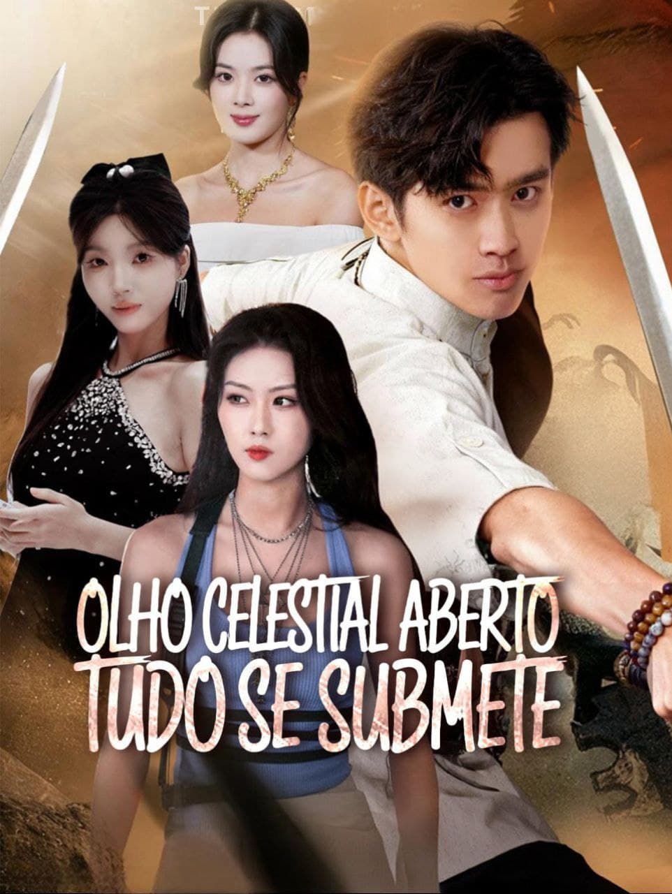 Capa de OLHO CELESTIAL ABERTO TUDO SE SUBMETE