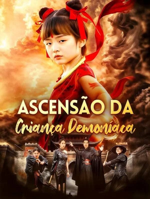 Capa de ASCENSÃO DA CRIANÇA DEMONÍACA