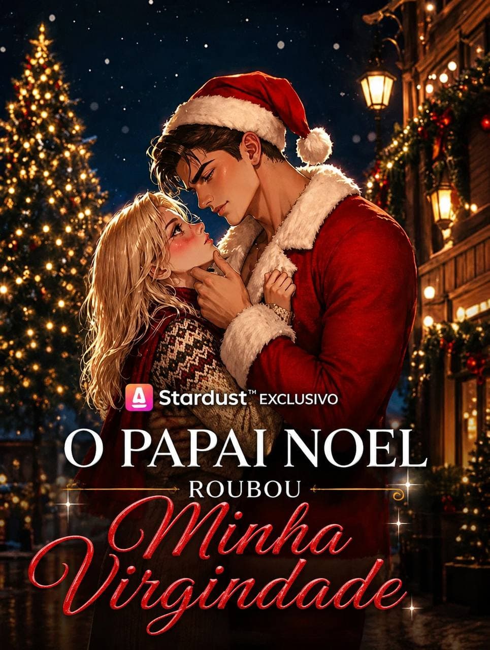 Capa de O PAPAI NOEL ROUBOU MINHA VIRGINDADE