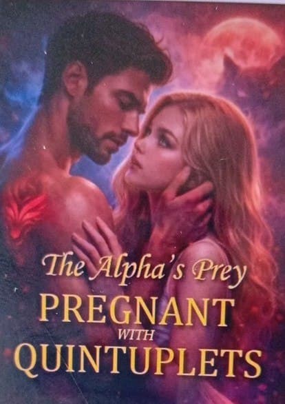 Capa de A PRESA DO ALFA ESTÁ GRÁVIDA DE QUÍNTUPLOS/ THE ALPHA 'S PREY PREGNANT WITH QUINTUPLETS