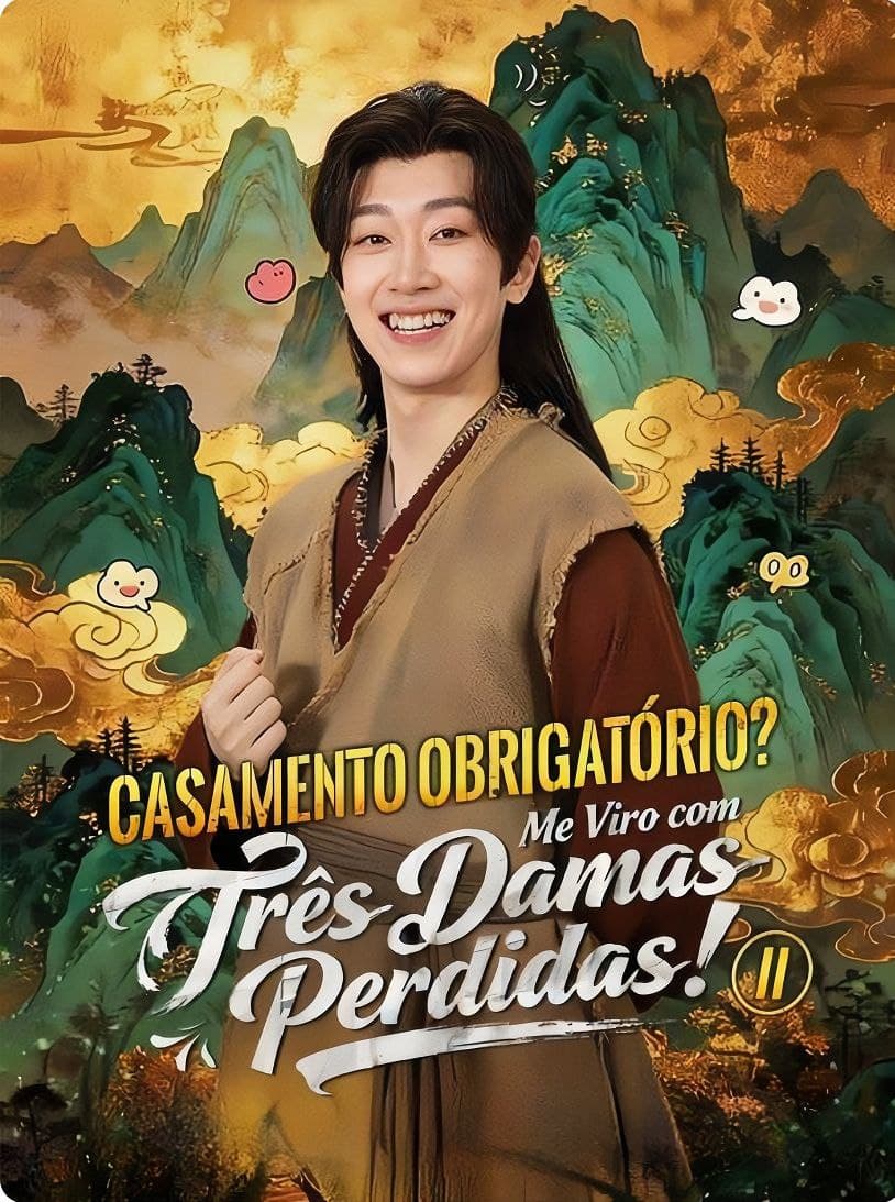 Capa de CASAMENTO OBRIGATÓRIO ME VIRO COM TRÊS DAMAS PERDIDAS 2