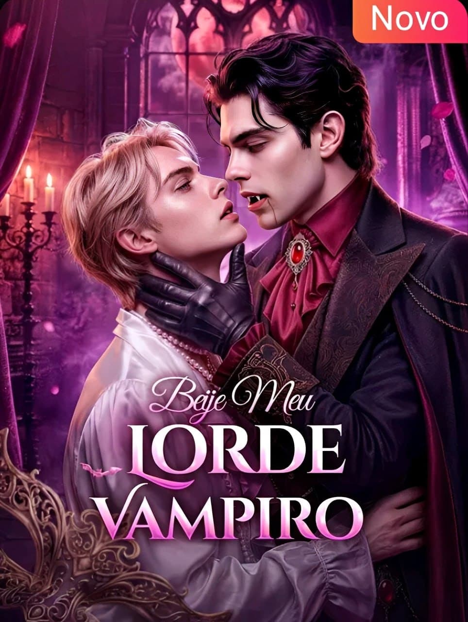Capa de BEIJE MEU LORDE VAMPIRO