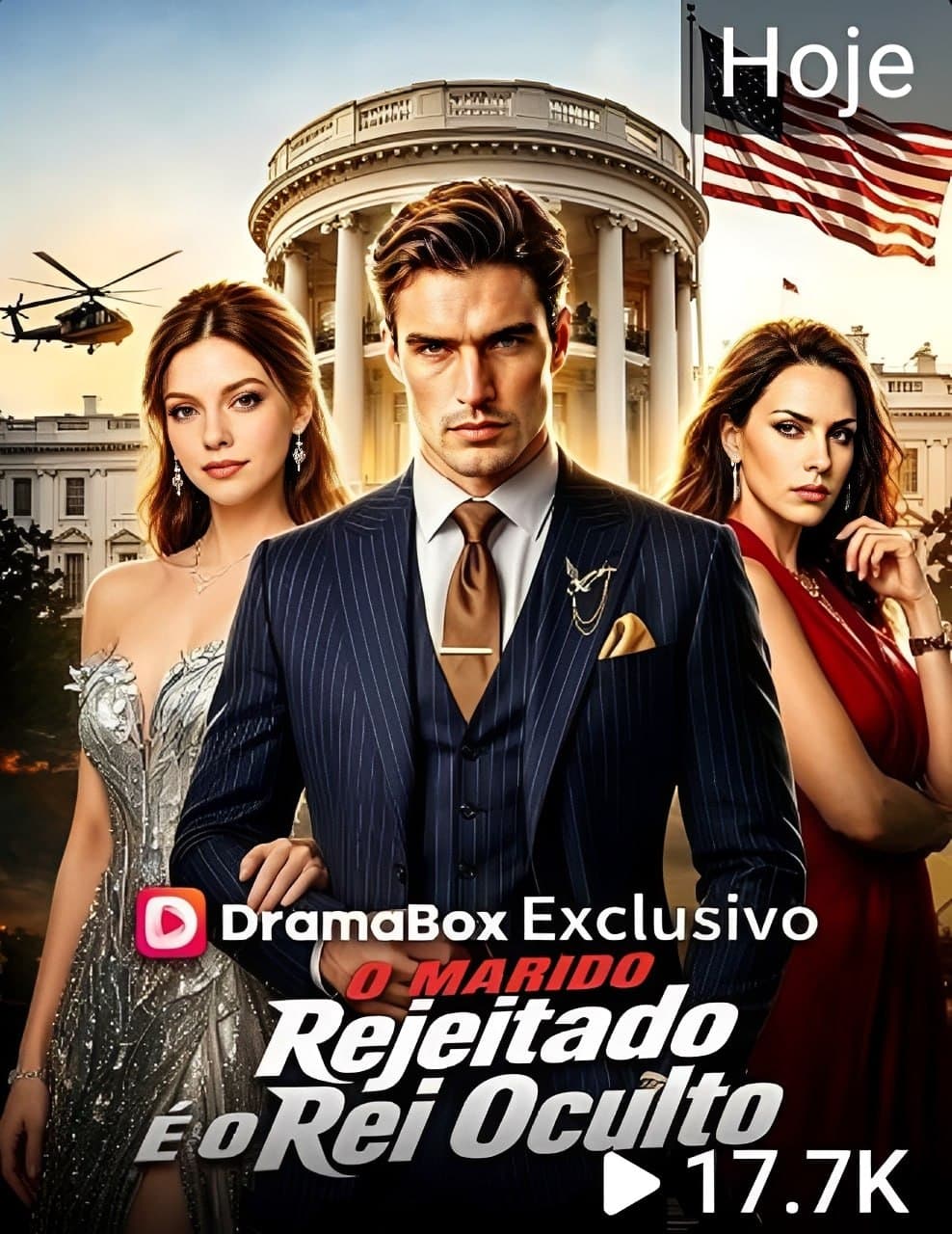 Capa de O MARIDO REJEITADO É O REI OCULTO