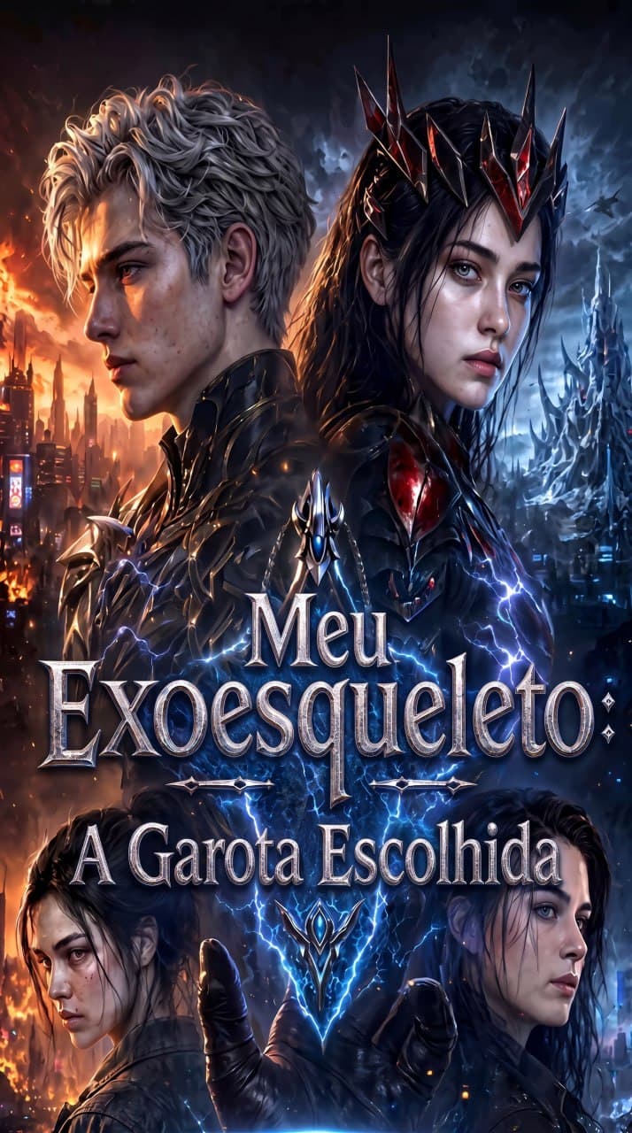 Capa de MEU EXOESQUELETO: A GAROTA ESCOLHIDA
