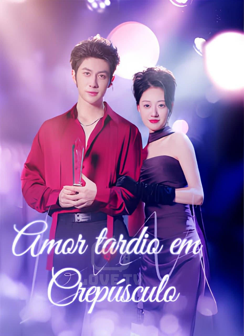 Capa de AMOR TARDIO EM CREPÚSCULO