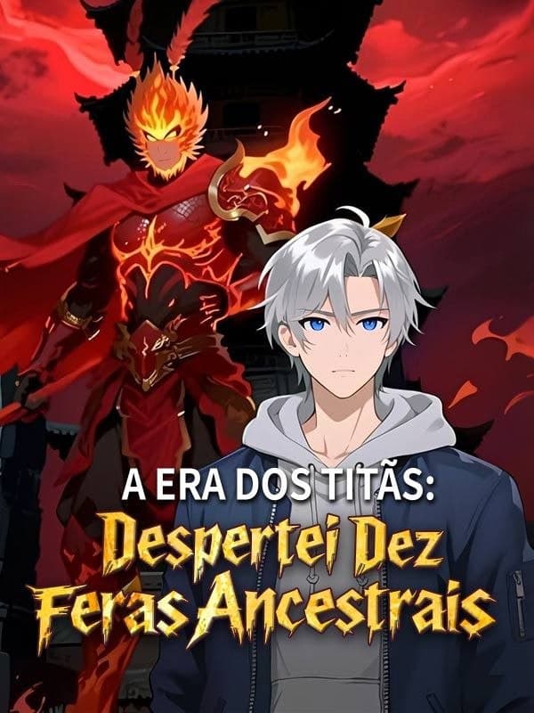 Capa de A ERA DOS TITÃS DESPERTEI DEZ FERA ANCESTRAIS