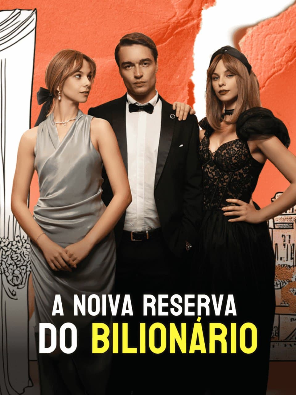 Capa de A Noiva Reserva Do Bilionário