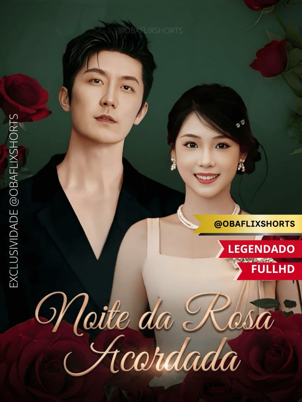 Capa de NOITE DA ROSA ACORDADA