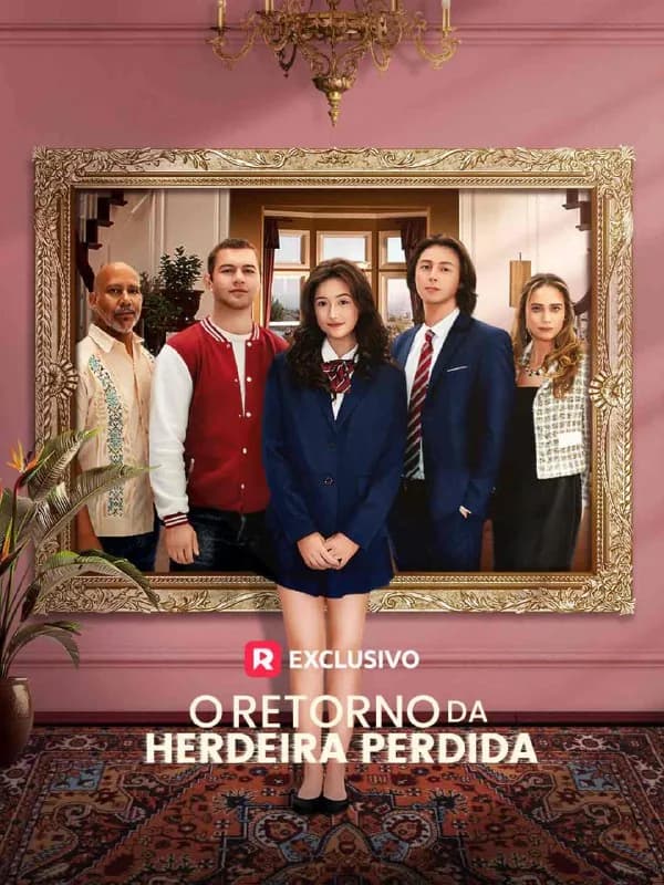 Capa de A Herdeira perdida