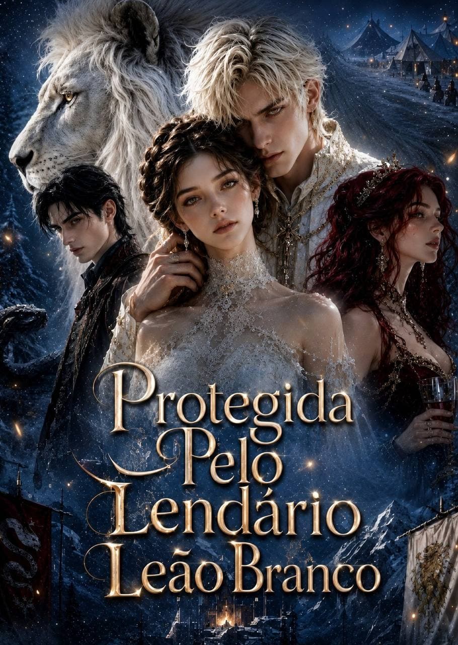 Capa de PROTEGIDA PELO LENDÁRIO LEÃO BRANCO