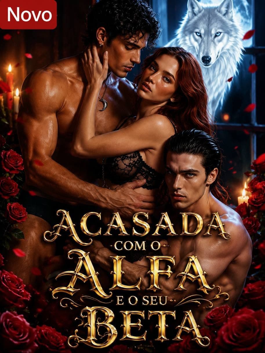Capa de ACASALADA COM O ALFA E O SEU BETA