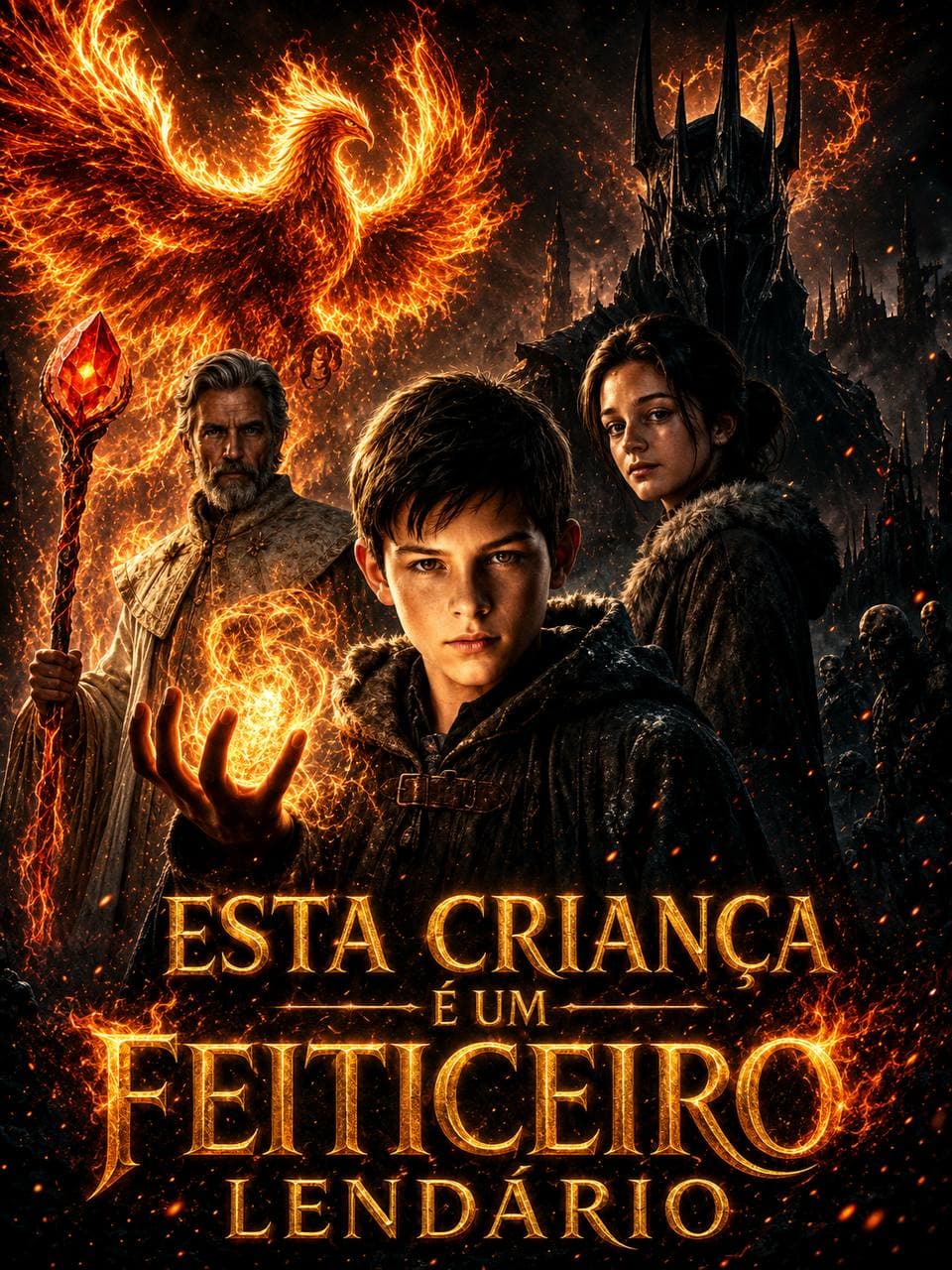 Capa de ESTA CRIANÇA É UM FEITICEIRO LENDÁRIO