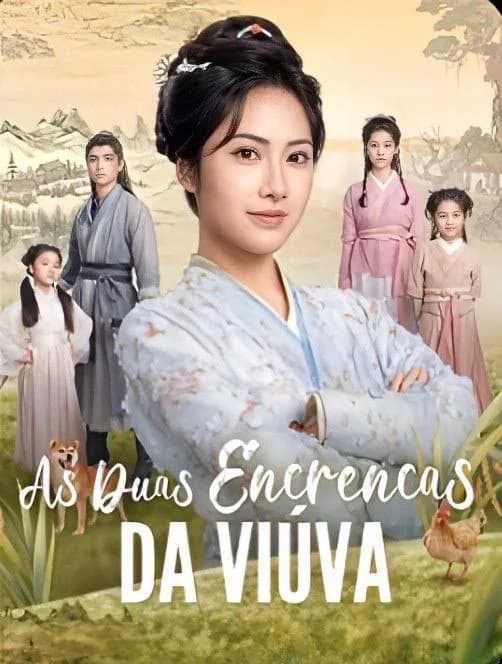 Capa de As Duas Encrencas Da Viúva