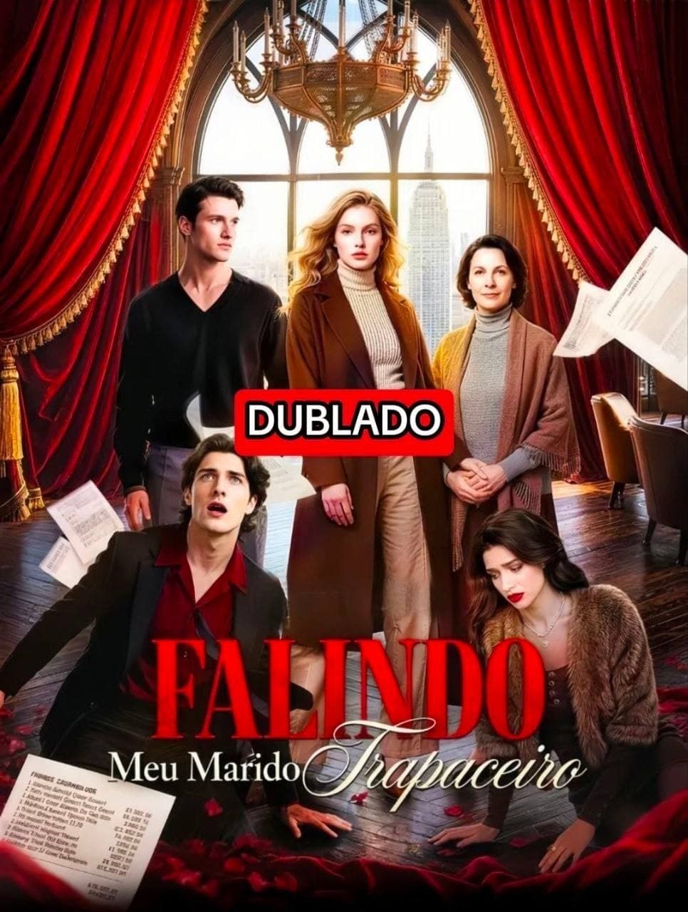 Capa de FALINDO MEU MARIDO TRAPACEIRO