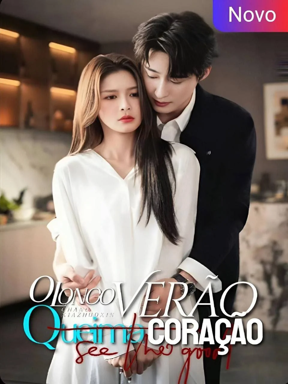 Capa de O Longo Verão Queima Coração