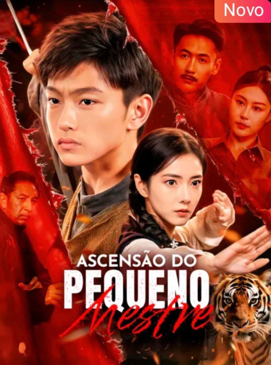 Capa de Ascensão Do Pequeno Mestre