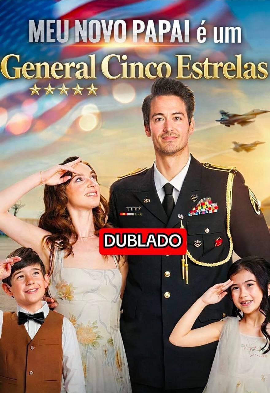 Capa de MEU NOVO PAPAI É UM GENERAL CINCO ESTRELAS
