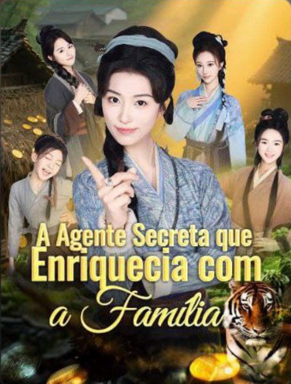 Capa de Agente Secreta Que Enriquecia Com a Família