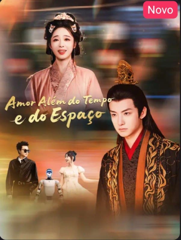 Capa de Amor Além Do Tempo e Do Espaço