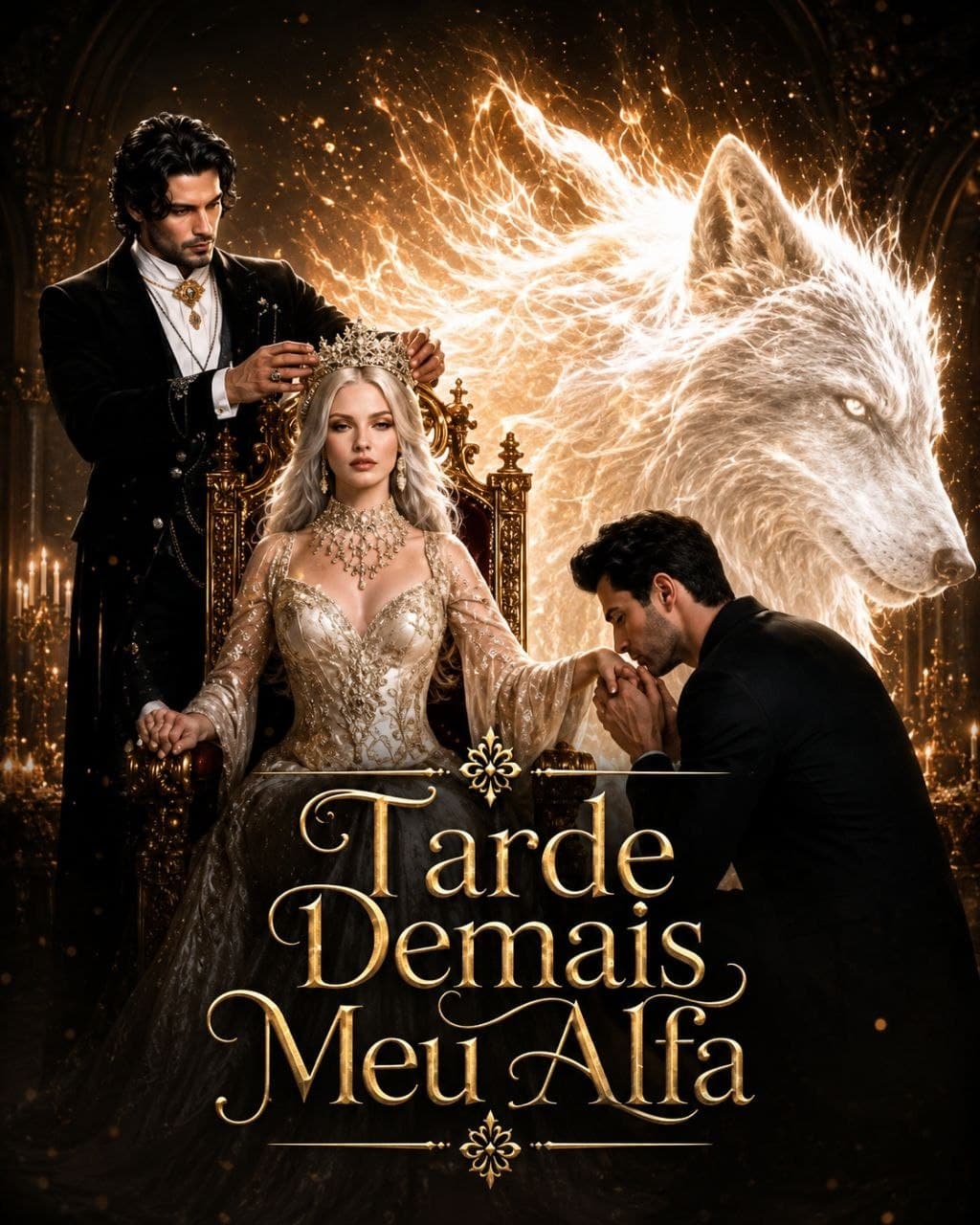 Capa de TARDE DEMAIS MEU ALFA