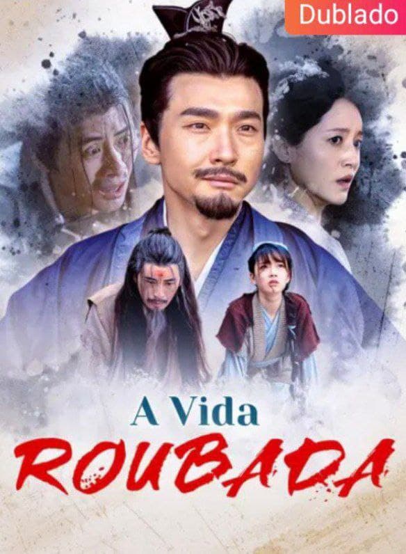 Capa de A Vida Roubada