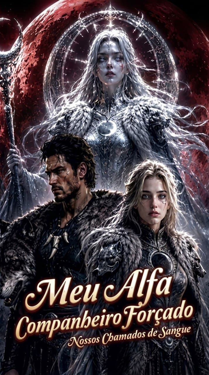 Capa de Meu Alfa Companheiro ForçadoNossos Chamados de Sangue