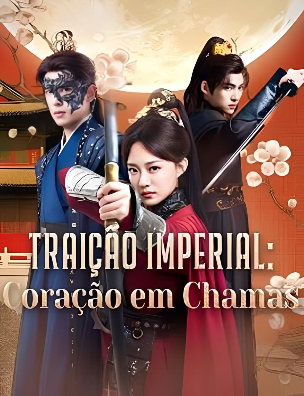 Capa de TRAIÇÃO IMPERIAL CORAÇÃO EM CHAMAS
