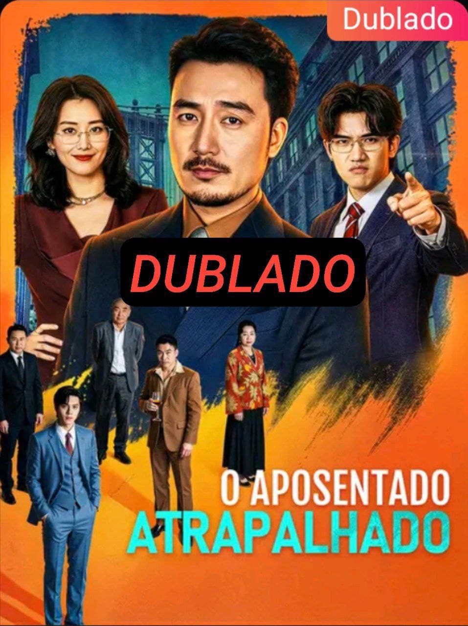 Capa de O APOSENTADO ATRAPALHADO