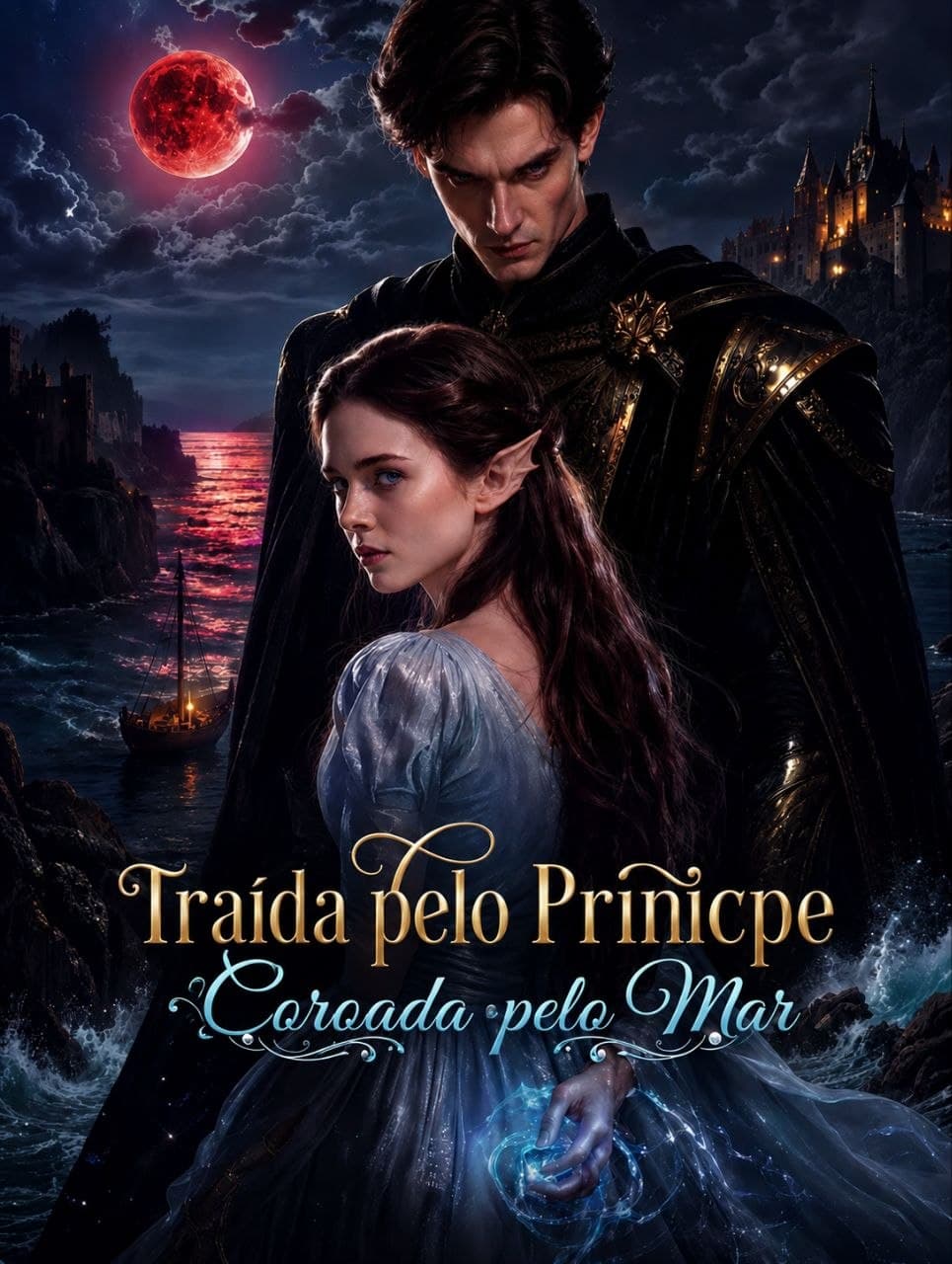 Capa de Traída Pelo Príncipe: Coroada Pelo Mar
