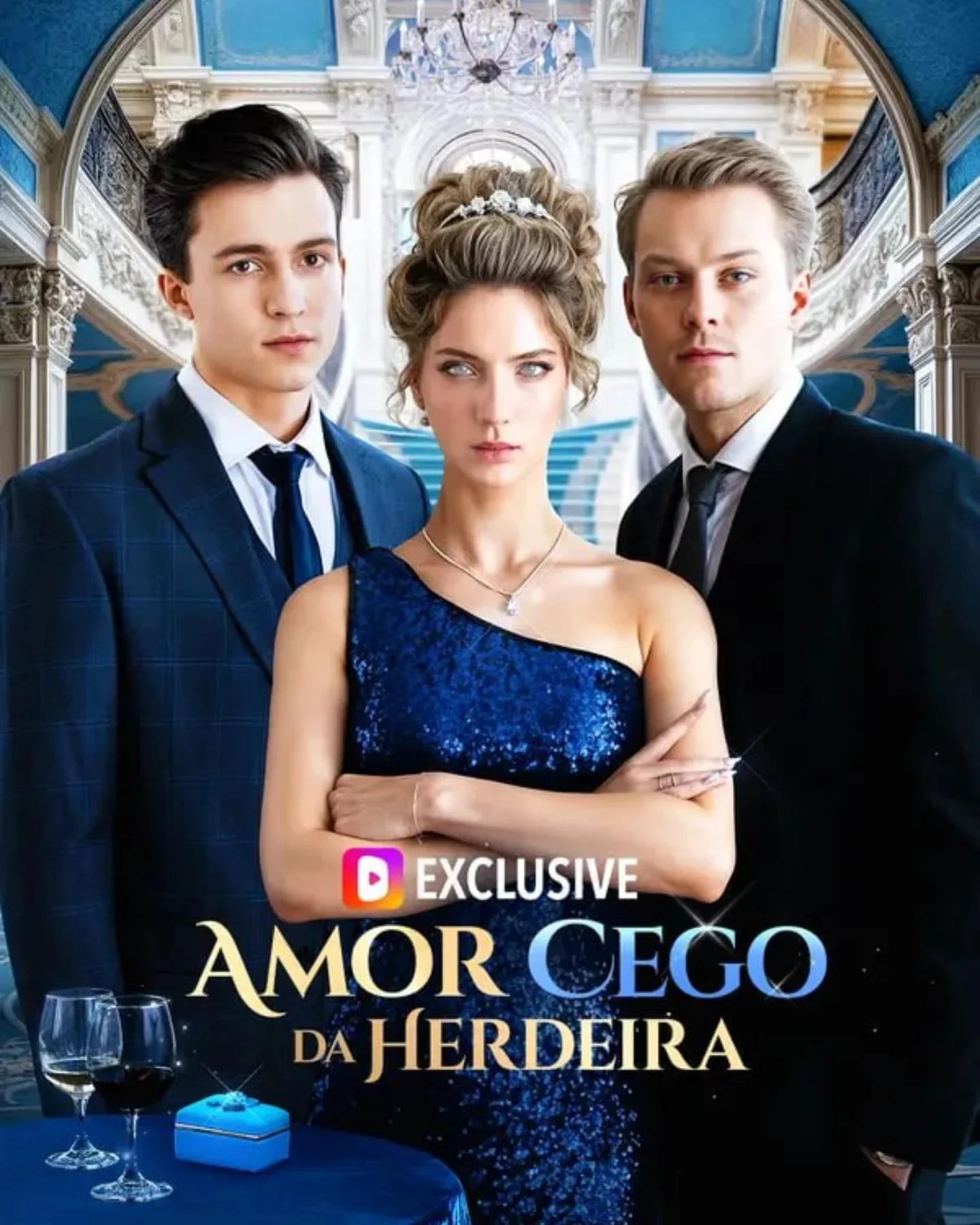 Capa de Amor Cego da Herdeira