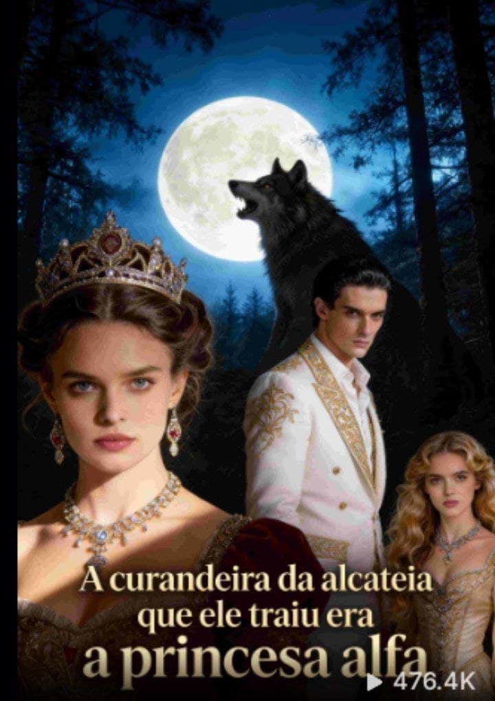 Capa de A CURANDEIRA DA ALCATEIA QUE ELE TRAIU ERA A PRINCESA ALFA