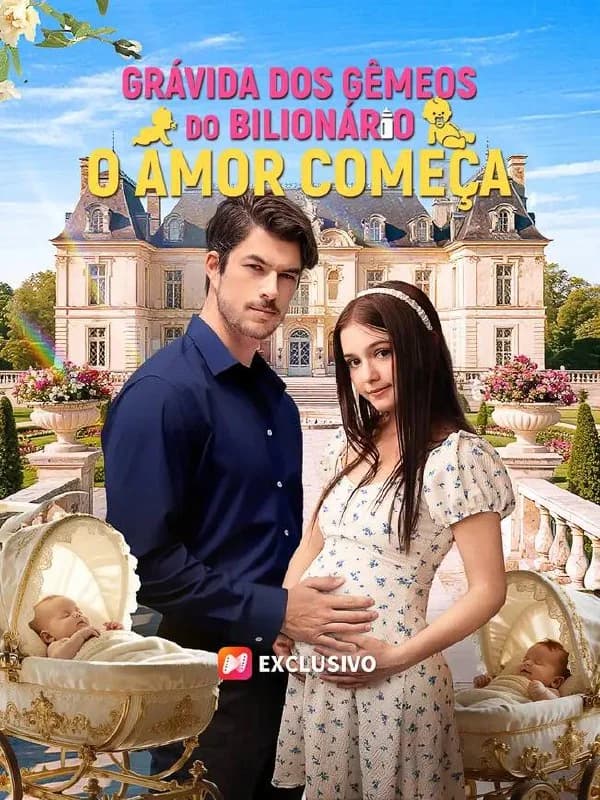 Capa de Grávida De Gêmeos Bilionário O Amor Começa