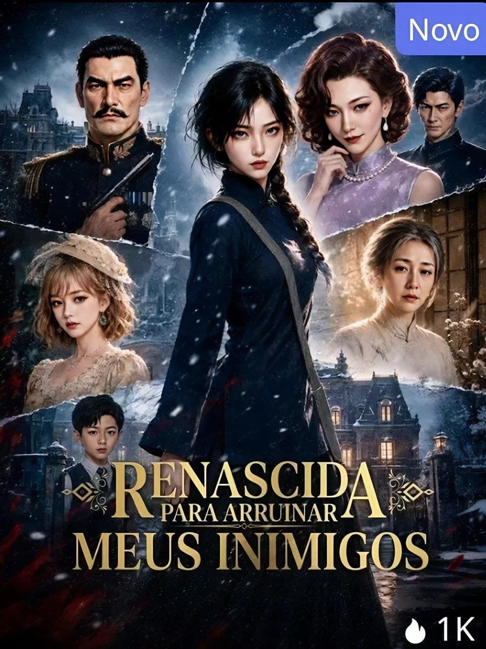 Capa de RENASCIDA PARA ARRUINAR MEUS INIMIGOS