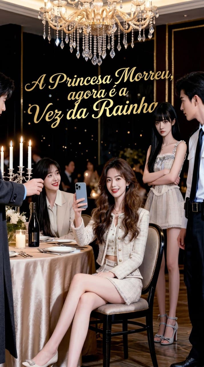 Capa de A Princesa Morreu, agora é a Vez da Rainha