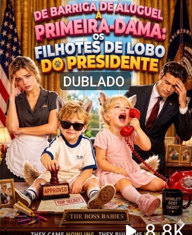 Capa de DE BARRIGA DE ALUGUEL À PRIMEIRA-DAMA: OS FILHOTES DE LOBO DO PRESIDENTE