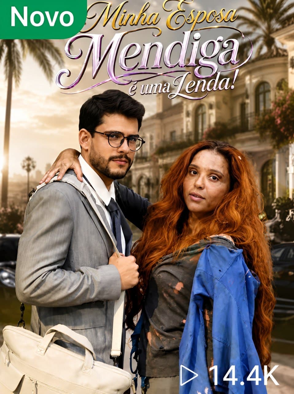 Capa de MINHA ESPOSA MENDIGA É UMA LENDA - BRASILEIRA