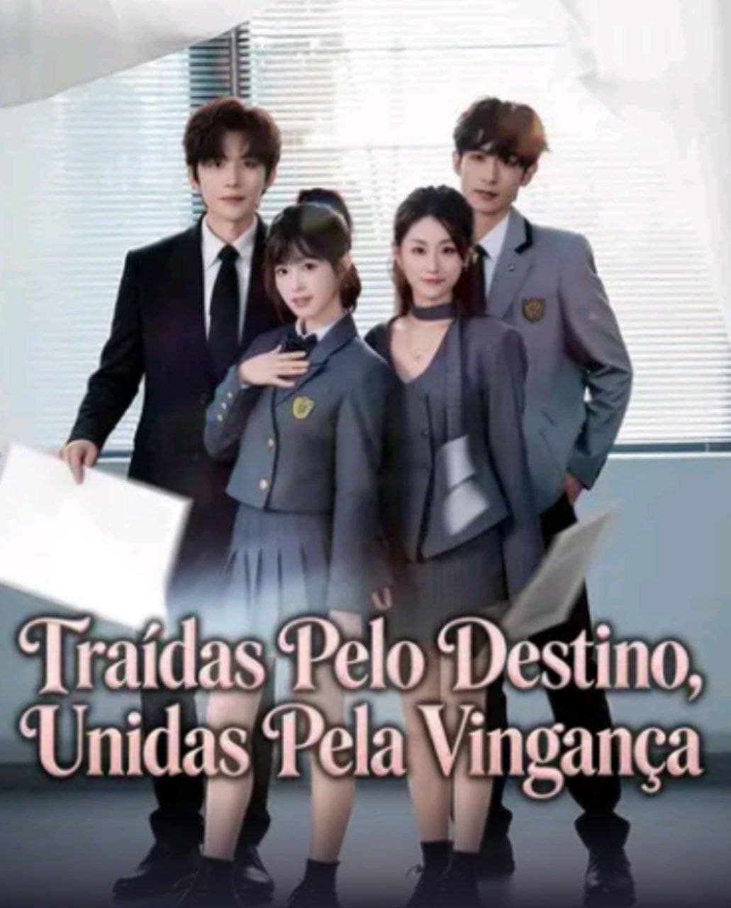 Capa de TRAÍDAS PELO DESTINO UNIDAS PELA VINGANÇA