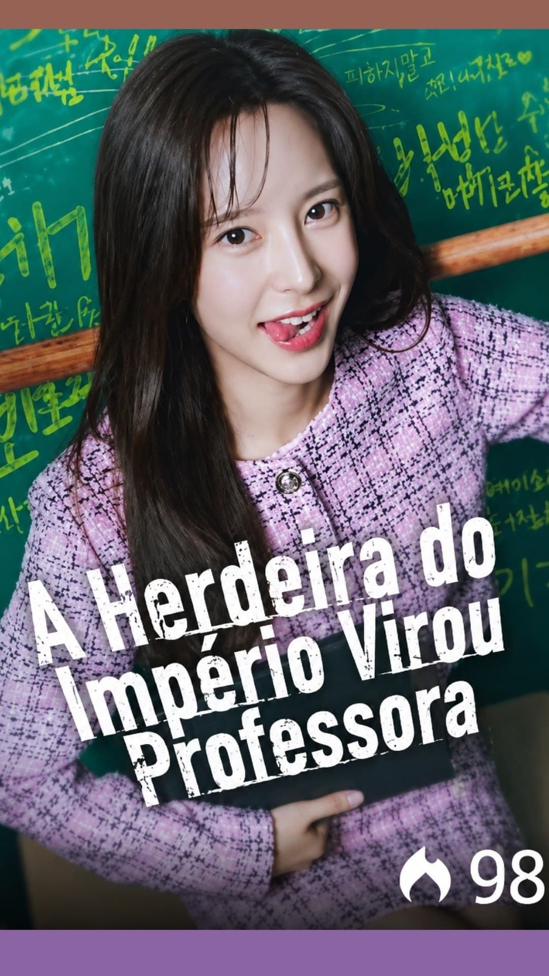 Capa de A HERDEIRA DO IMPÉRIO VIROU