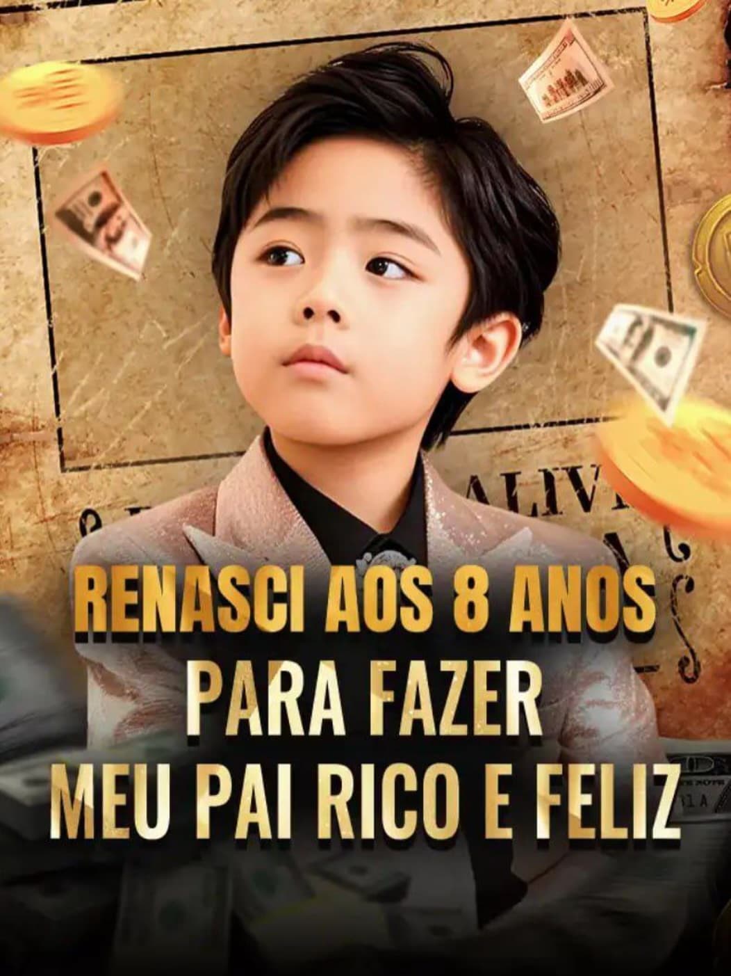 Capa de Renasci Após 8 Anos Para Fazer Meu Pai Rico e Feliz