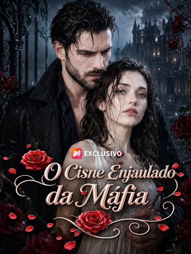 Capa de O CISNE ENJAULADO DA MÁFIA