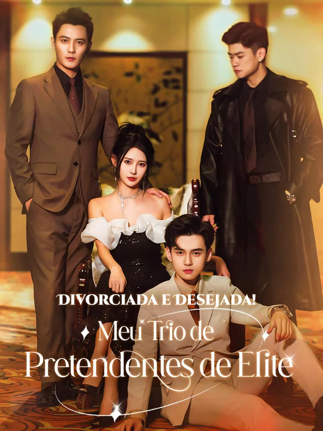 Capa de Divorciada e Desejada Pelo Trio De Pretendentes Da Elite