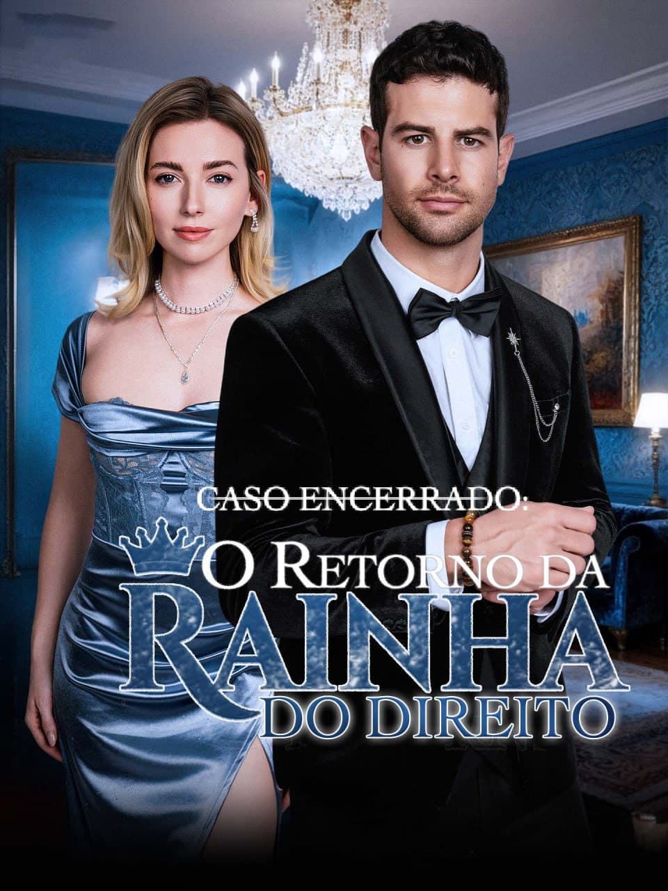 Capa de CASO ENCERRADO O RETORNO DA RAINHA DO DIREITO
