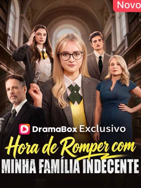 Capa de HORA DE ROMPER COM MINHA FAMÍLIA INDECENTE